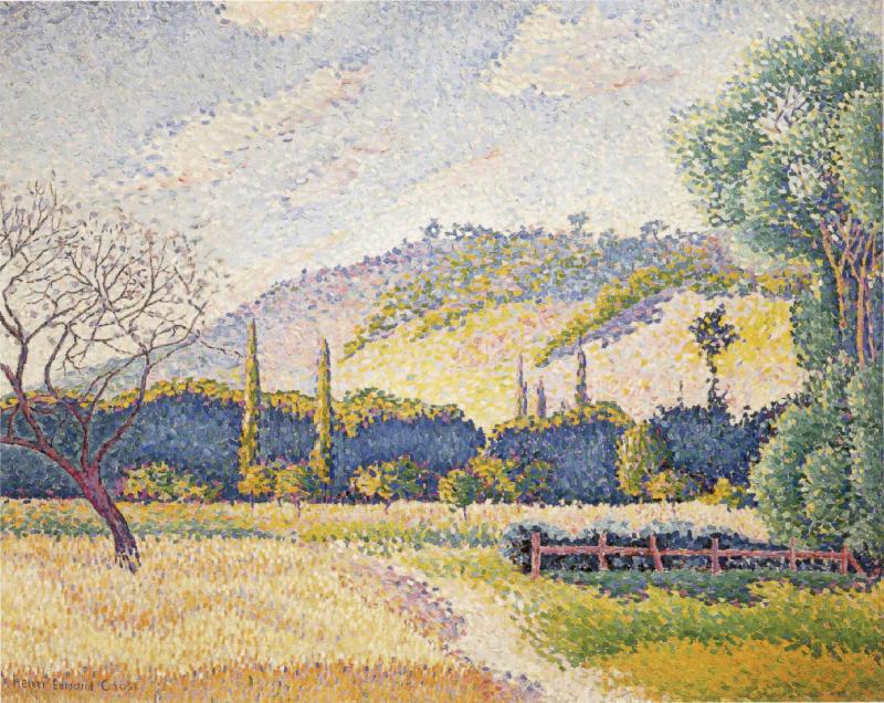 Henri Edmond Cross Landscape Norge oil painting art